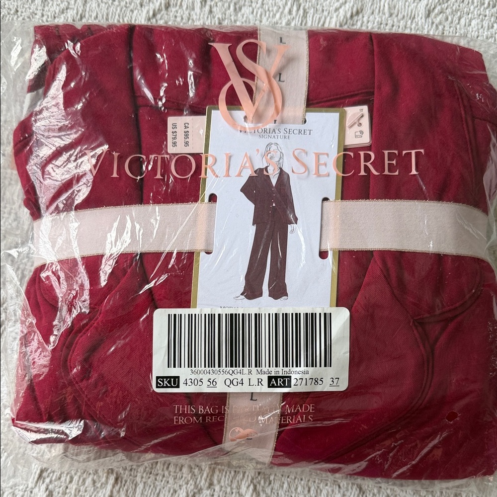 Victoria's Secret Modal Long Pajama Set (L)